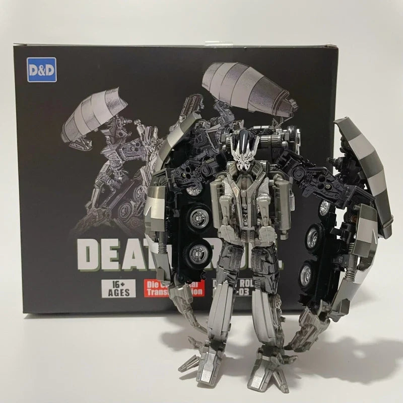 H6001-8B Anime Devastator Transformation Toys TAIBA BMB 8 IN 1 Action Figure Model KO GT Truck Crane Robot Car Kids Boy Gift