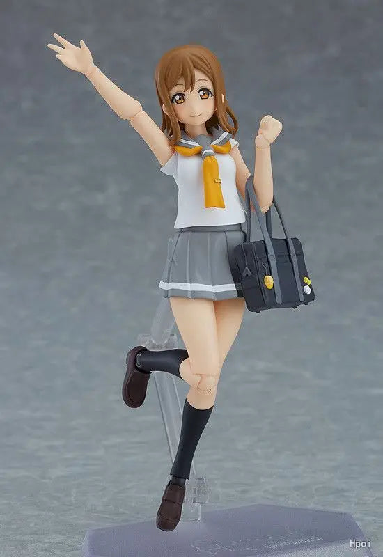 Original Max Factory Figma#374 KanColle Kai Yudachi Anime Figure Model Toy Gift Collection