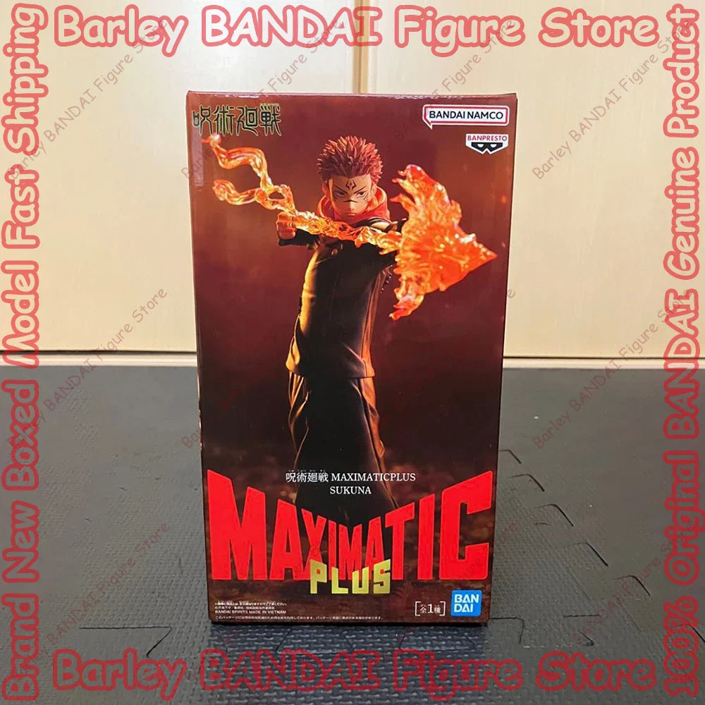 Original Auf Lager BANPRESTO Jujutsu Kaisen MAXIMATIC PLUS Ryomen Sukuna Anime Actionfiguren Modell Spielzeug Weihnachtsgeschenke Für Kinder