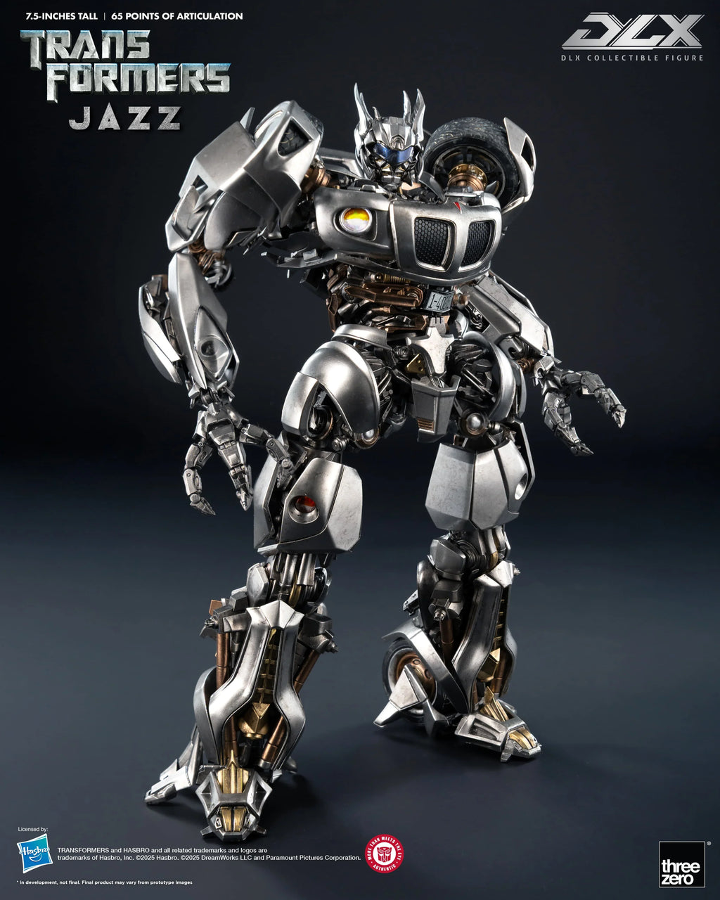 Pre-sale Transformed Toys Threezero 3Z09000W0 DLX Series Jazz Fan Hobbies Action Dolls Toys Collection Gifts