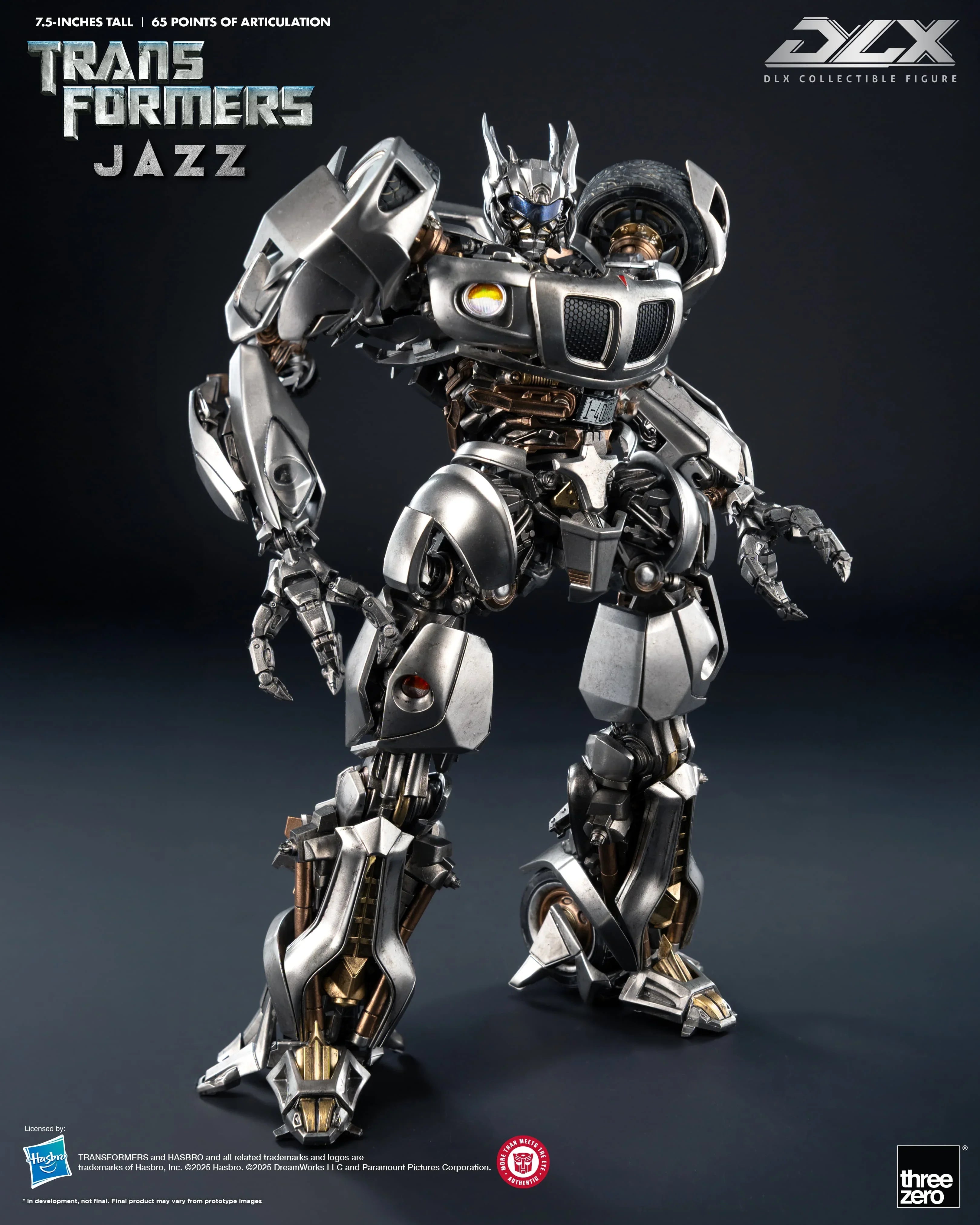 Pre-sale Transformed Toys Threezero 3Z09000W0 DLX Series Jazz Fan Hobbies Action Dolls Toys Collection Gifts