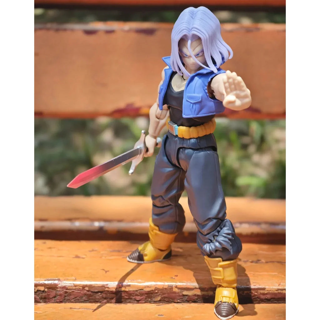 Demoniacal Fit Dragon Ball Z Trunks Super Saiyan Anime Action Figure The Boy From The Future Son of Tomorrow Figures Toys Gifts