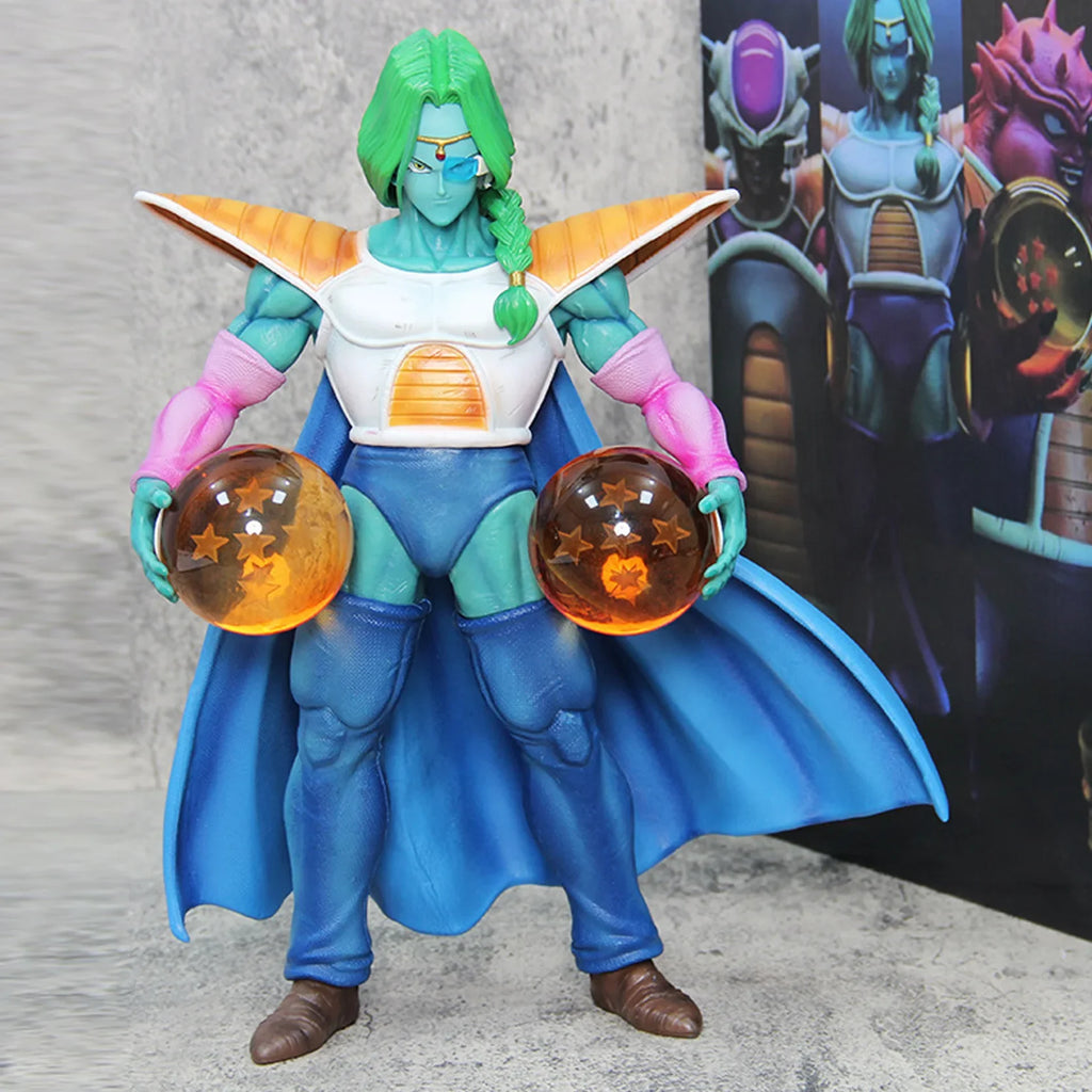 33cm Dragon Ball Zarbon Standing Collect Dragon Balls Anime Figure Model Statue Collection Desktop Decoration Ornament Toys Gift