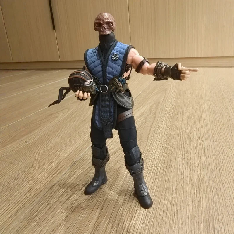In Stosk Original Joy Man Toys JMToys ZK001 1/12 Mortal Kombat Figures Sub-Zero Action Anime Figurine Classic Sub-Zero Models