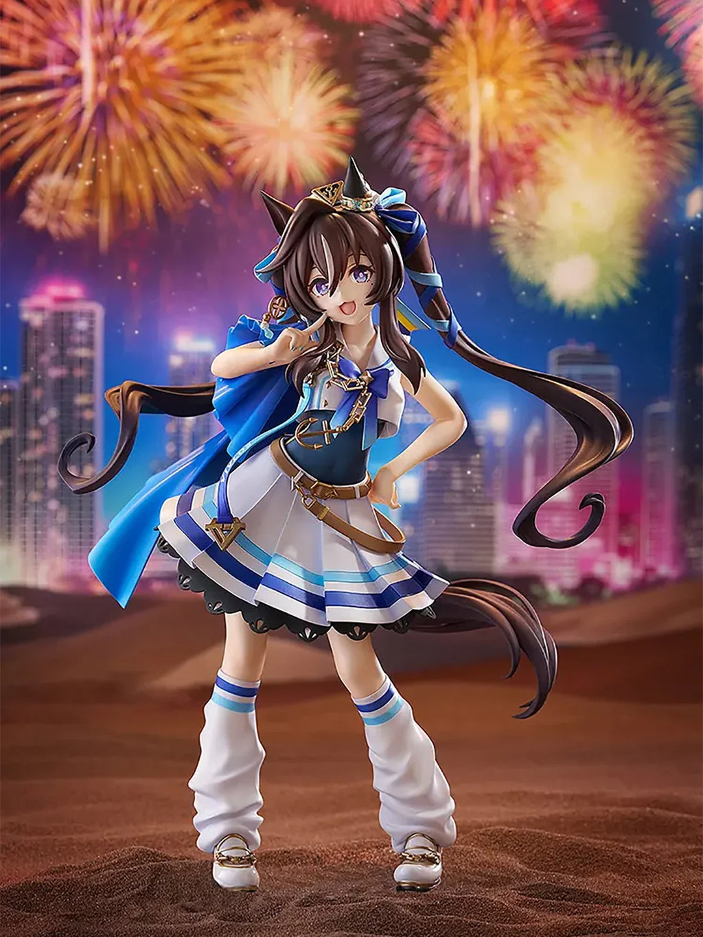 Original Genuine Good Smile Company Prepainted Umamusume: Pretty Derby Vivlos 1/7 H=235mm Anime Figure Collection Decoration