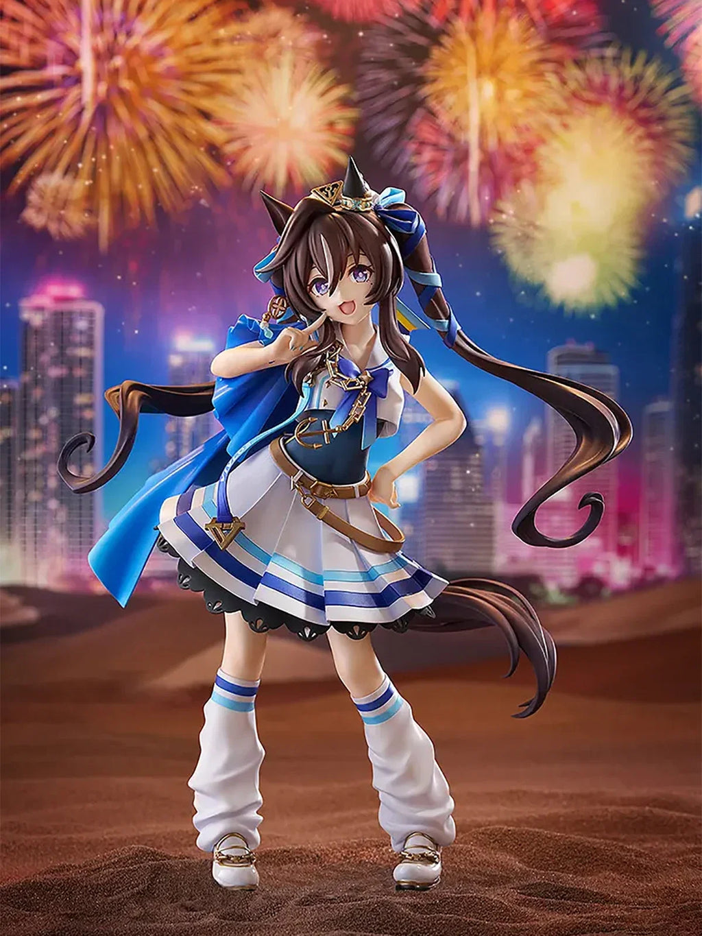 Original Genuine Good Smile Company Prepainted Umamusume: Pretty Derby Vivlos 1/7 H=235mm Anime Figure Collection Decoration