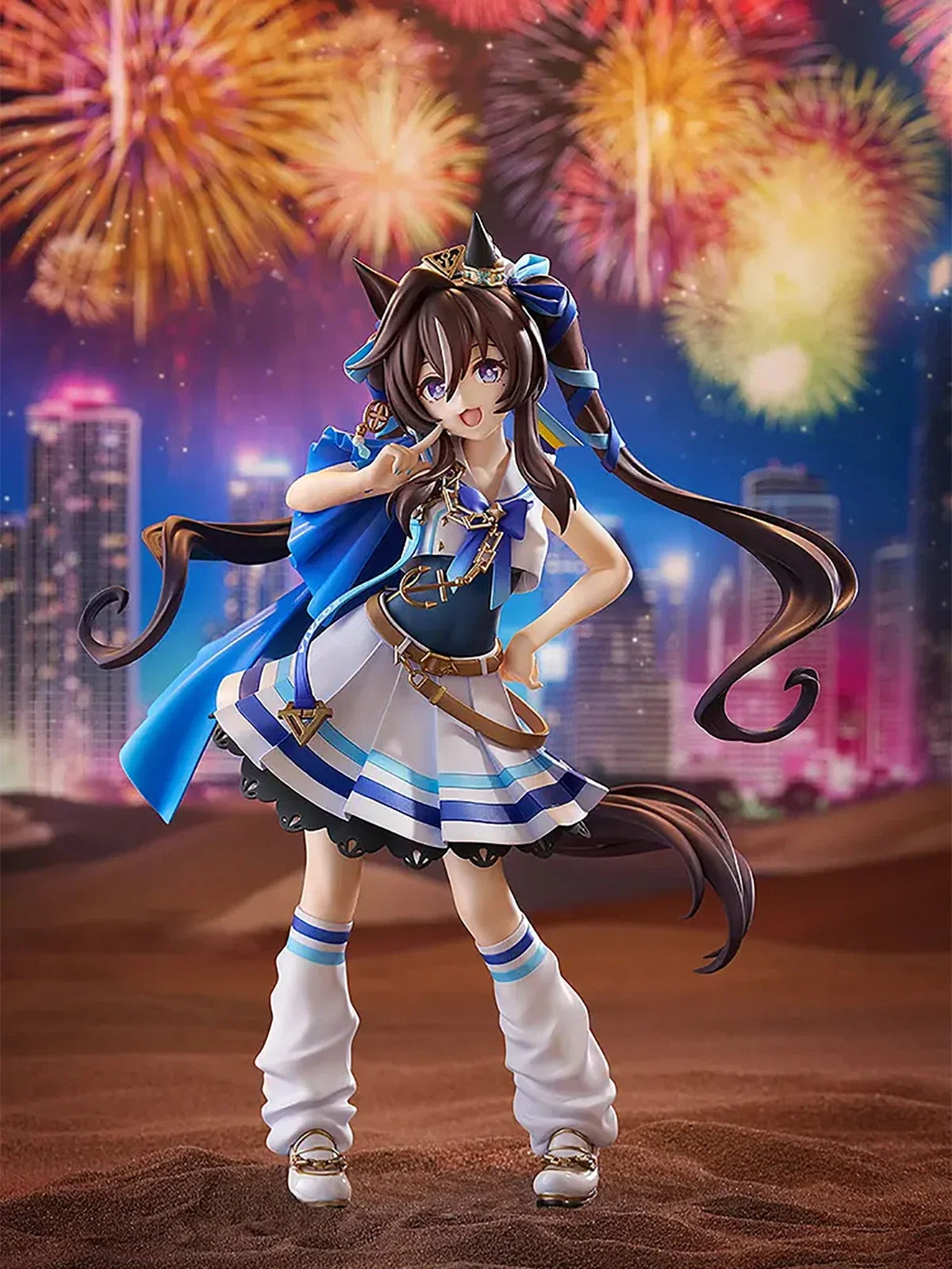 Original Genuine Good Smile Company Prepainted Umamusume: Pretty Derby Vivlos 1/7 H=235mm Anime Figure Collection Decoration