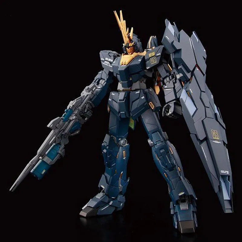 Bandai Original MG Unicorn Gundam Unit 2 Banshee Norn RX-0 [N] 1/100 Anime Action Figure Assembly Model Toys Gifts For Children