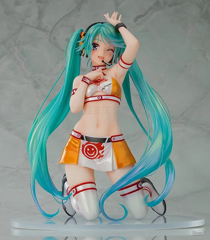【In Stock】Original Max Factory GSC Hatsune Miku GT Project Racing Future 2010Ver Art By 1/7 Scale Figures Toys Gifts
