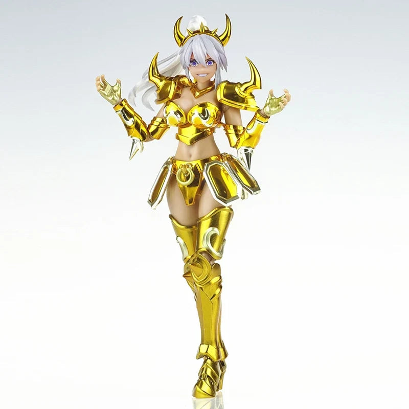 Great Toys/GT Saint Seiya Myth Cloth EX Taurus Erica Holy Contract Female Zodiac Knights of Action Figure Model In Stock