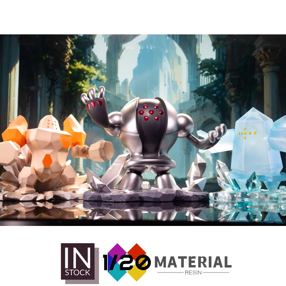 [In Stock]1/20 Resin Scale World [ACE] - Regirock & Regice & Registeel