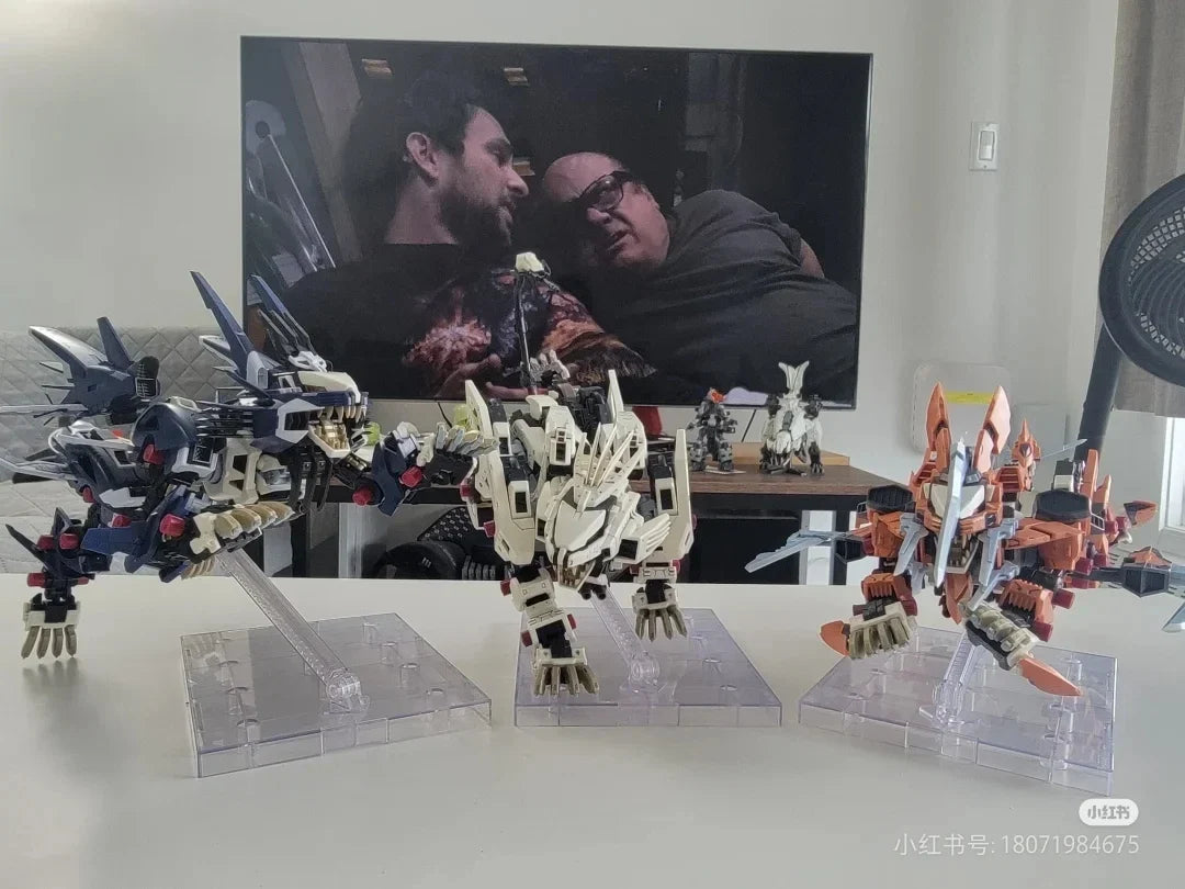 Zoids Bt Model Js003 Rpz-028 Blade Liger Ab Bang Ver. 1:72 Scale Building Blocks Full Action Plastic Kit Assemble Model toy