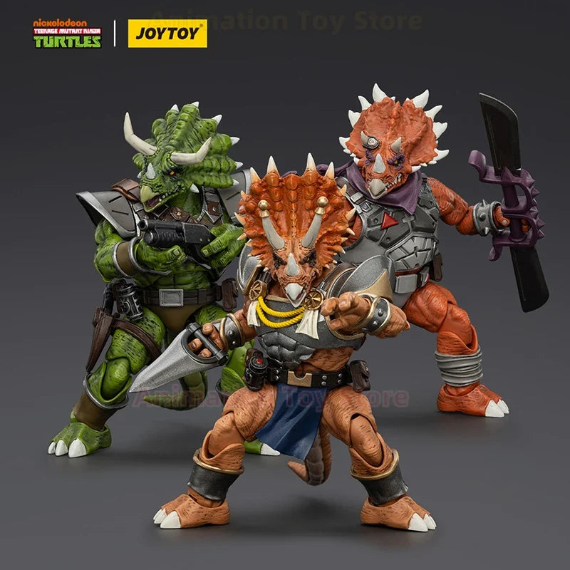 24-hour Shipping JOYTOY 1/18 Action Figure TMNT Captain Zorax Casey Jones Triceraton Infantryman