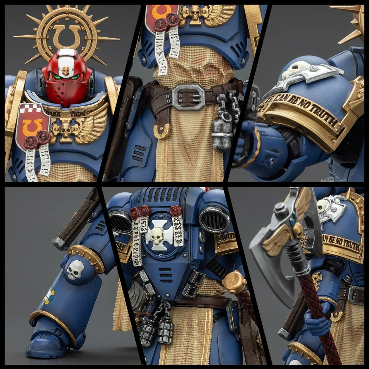 JOYTOY Warhammer 40K Action Figure 1/18 Ultramarines Metaurus Anime Figurine With Articulated Joints Collection Model Statue Toy