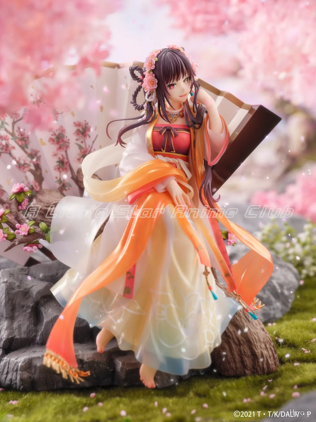In Stock Original SSF DATE A LIVE Kurumi Tokisaki Hanfu  1/7 Anime Figure Model Collection Toys
