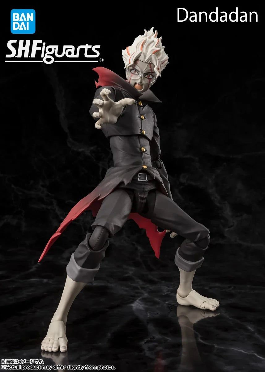 In stock Bandai  Dandadan  S.H.Figuarts Okarun (Transformation)  15CM PVC Figure Highly Detailed Collectible Model Toy Gift