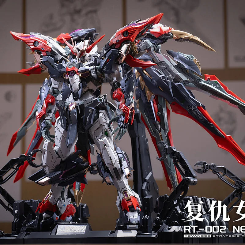 In-Stock Infinite Dimension Nemesis 1/100 Mecha Assembly Model Kit Action Figures Desktop Ornament Surprise Gift Collectable Toy