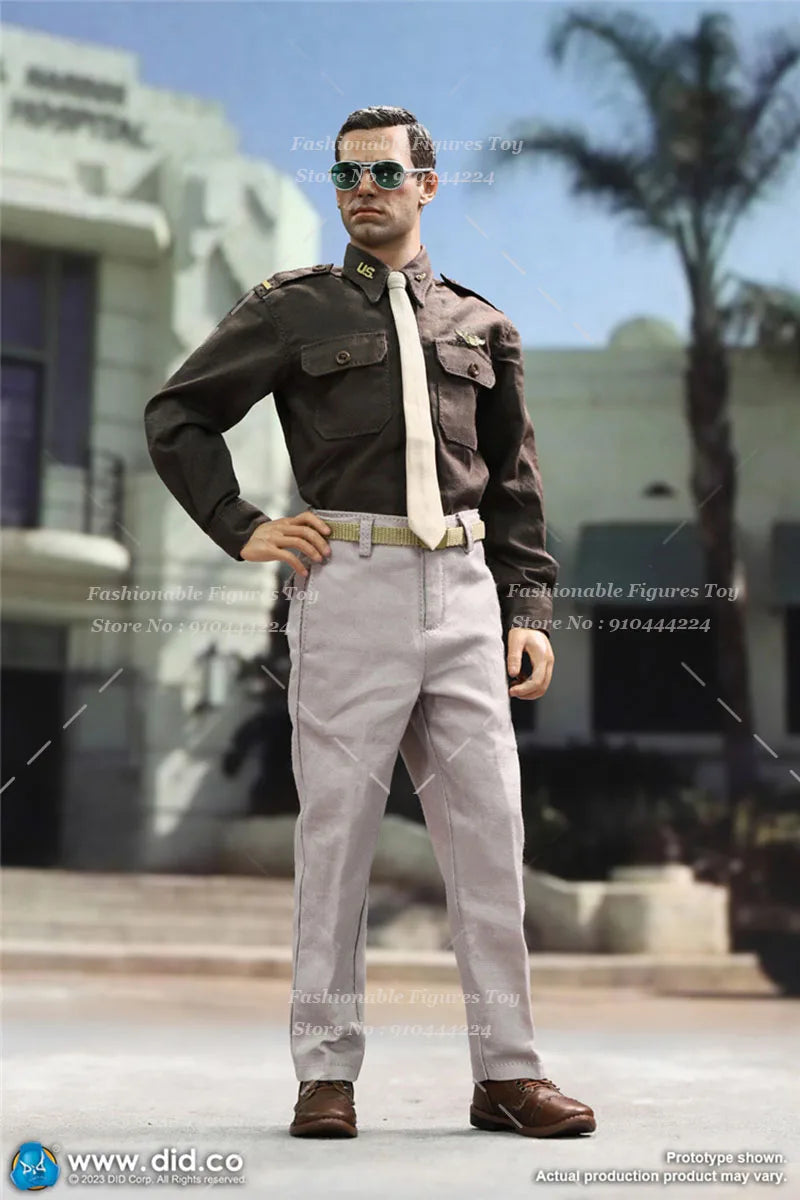 DID A80167 1/6 Men Soldier WWII US Army Air Forces Pilot Captain Rafe Military Collection Doll Full Set 12'' Action Figure Body