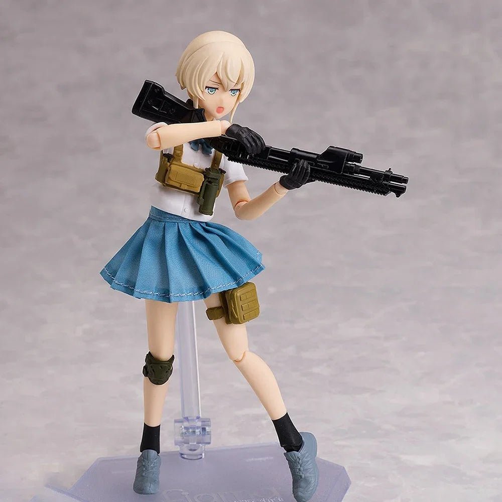 Original in Stock Max Factory, Tomytec  Little Armory - Figma (#SP-167) Armed JK Anime Figure  Action Figure Action Figure