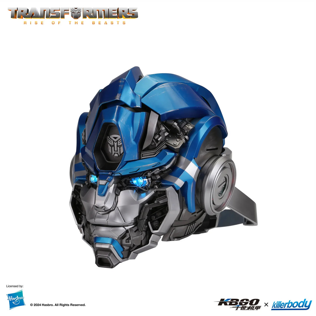 Transformers Mirage Speaking Sound Helmet With LED Light By Touch Control