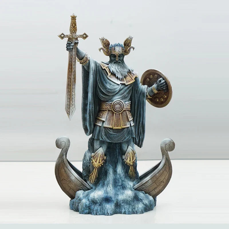 JacksDo Saint Seiya Myth Cloth EX Odin/Oden Asgard/God Warrior 40cm/15.75 inch Decoration Diorama Scene Statue Resin In Stock
