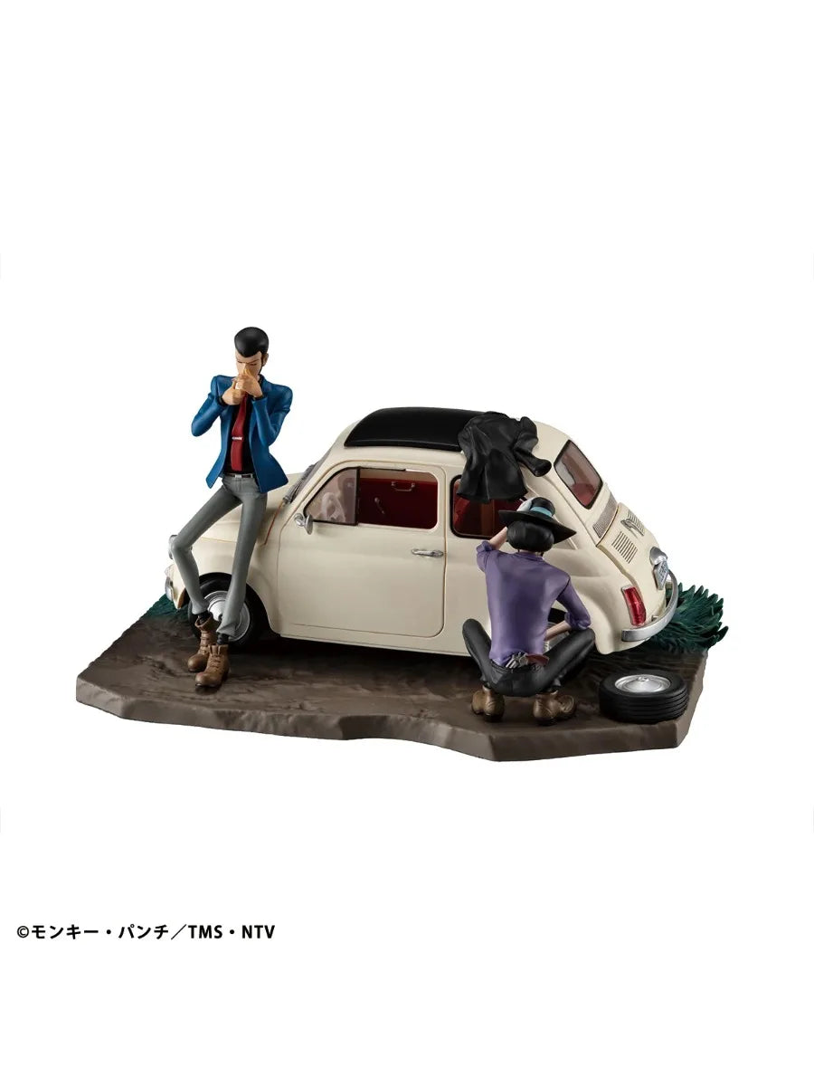 Original Lupin III LUPIN THE GALLERY Punk At Dawn Lupin The Third PVC Figure Model Collection Toy Gift