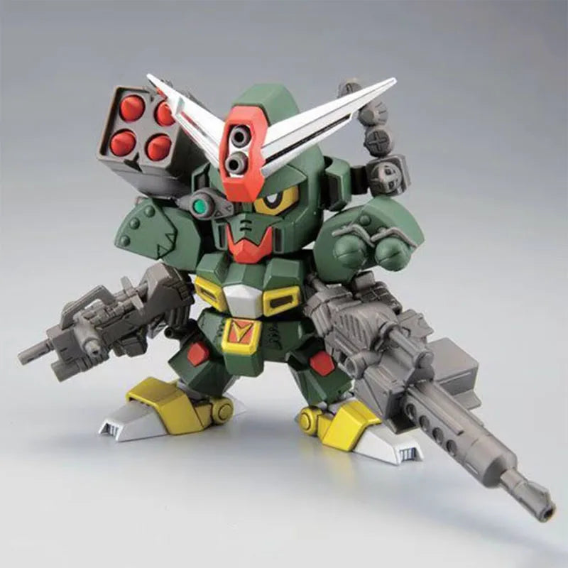 Bandai SD/Q version BB 375 Commander Captain Commando Gundam Assembly Model 57964 Gundam Character Assembly Set DIY