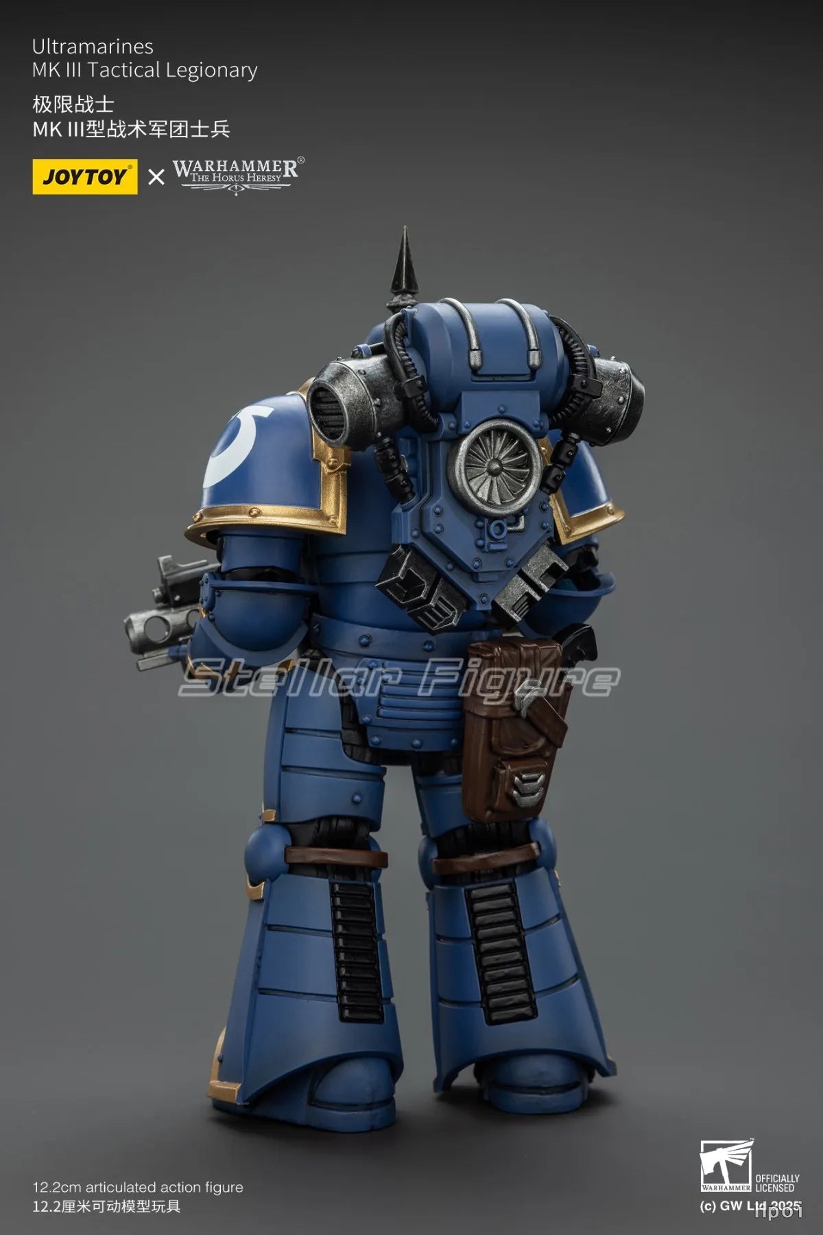 【SF】JOYTOY Warhammer 40K 1/18 Action Figure Ultramarines MK Ill Tactical Legionary Model Toys Gifts Collection Ornaments