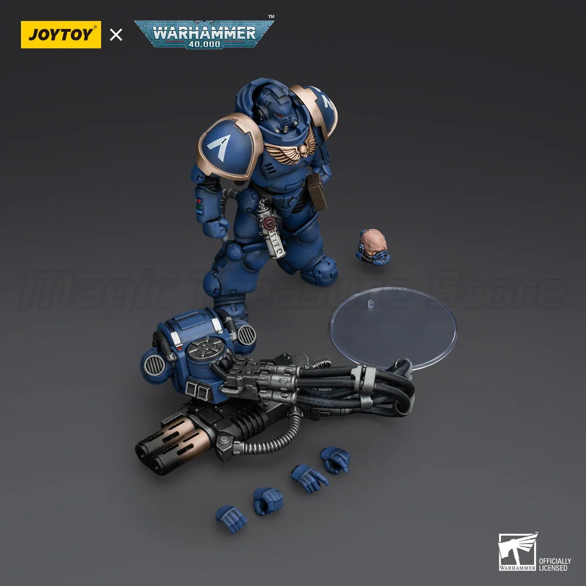 【MT】JOYTOY Warhammer 40K UItramarines Primaris Eradicator 2 Toy 1/18 Action Figure