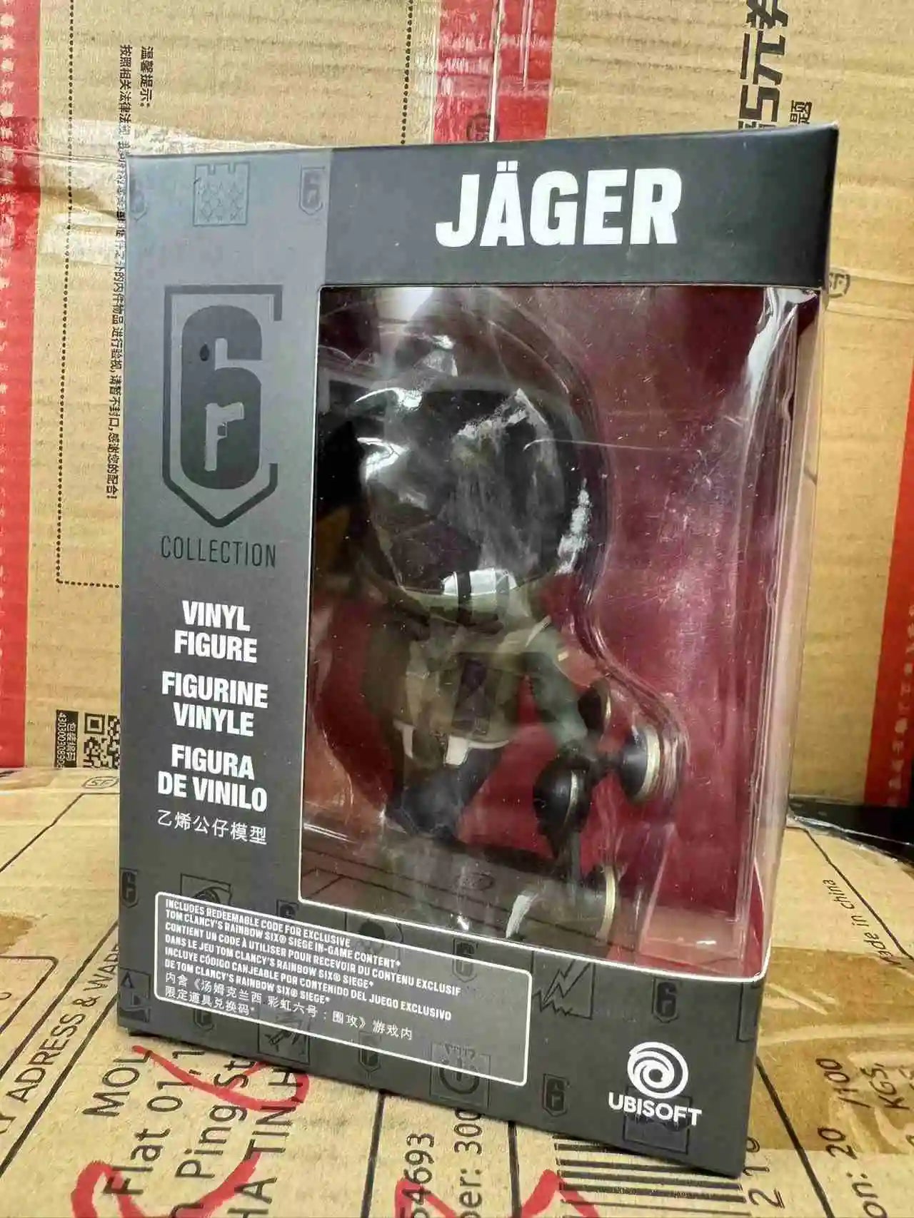 Q Version 10cm R6 Rainbow Six Siege Figure Blitz Montagne Bandit Caveira Thermite Ash Action Figure Collection Decor Toys Gifts