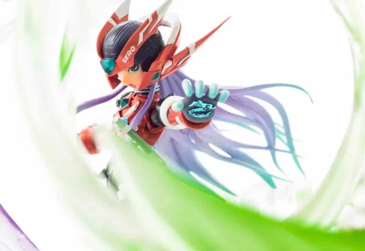 New Anime ROCKMAN ZERO Figures kawaii resin GK DIY manual White assembly Model Statue Toys doll Collection Gifts