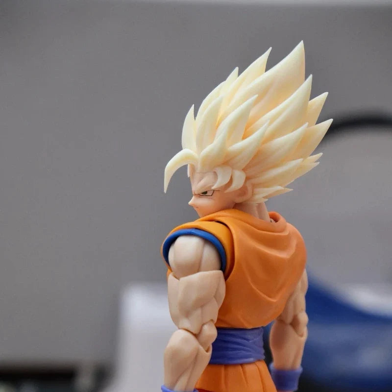Nono KO dragon ball Z Shf DKO Super Saiyan 2 Action Figure Son Goku Head Model Collectible Anime Toys Accessory Gift