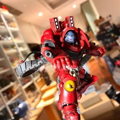 【SF】JOYTOY 1/18 Action Figure Space Marines Blood Angels Aggressor Brother Marine 04 Model Toys Gifts Collection Ornaments