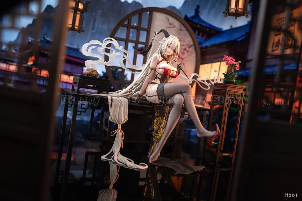 【In Stock】Original AniGame AZUR LANE KMS Agir Golden Dragon Tengxiang Cloud Ver. 1/6 Scale Figure Model