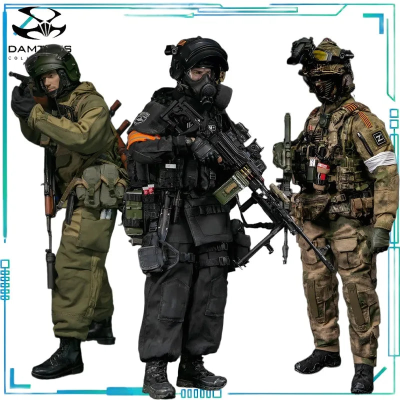 DAMTOYS Genuine Russian Armed Forces Russian Interior Guard NO.78090 NO.78095 NO.78097 Movable Finished Product Model Collect