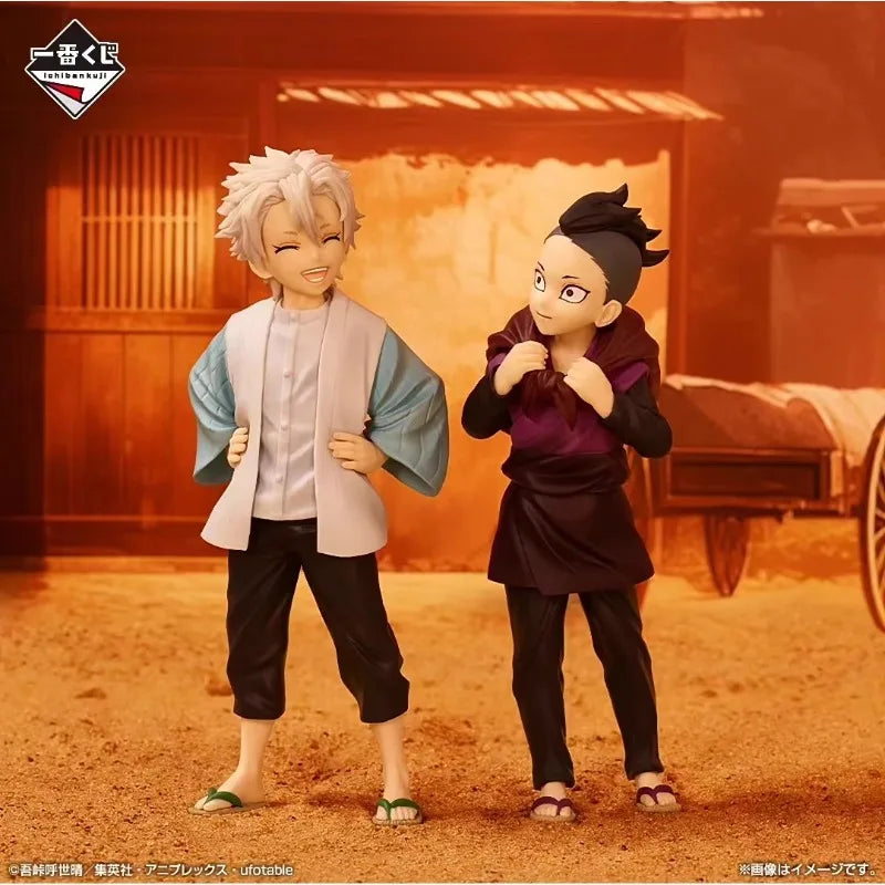 In Stock Original BANDAI Ichiban Kuji Demon Slayer Tomioka Giyuu Sabito Shinazugawa Sanemi Genya Giyuutarou Daki Anime Figures
