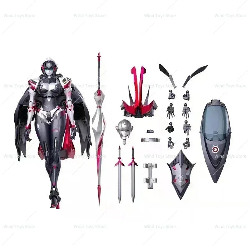 In Stock Transformation Toy Firebird Transformation EX-01 PLUS Mooka Arcee Mocha EX01 Alloy Action Figure Toy Collection Gift