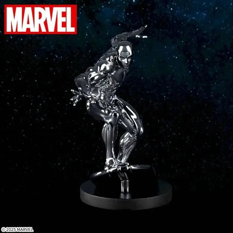 Original SEGA Marvel Fantastic Four Silver Surfer ACT CUT Action Figure Toys PVC Model Collection Anime Figurine Doll