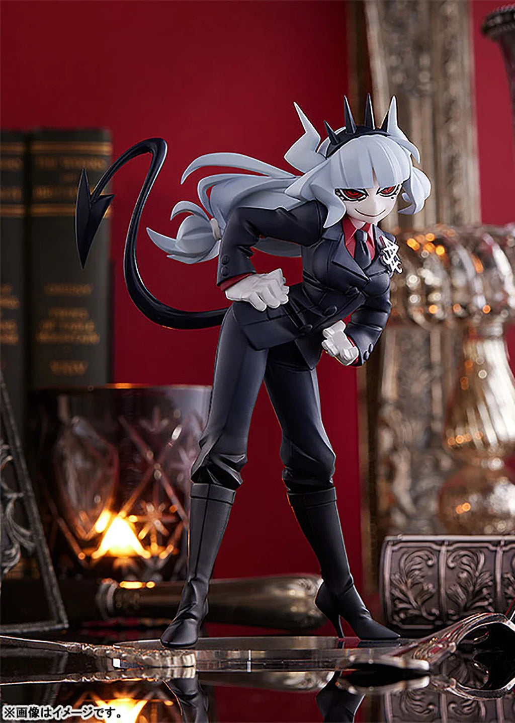 Original Genuine Good Smile Company Prepainted Pop Up Parade Helltaker Lucifer H=170mm Game Character Figure Decoration Gift