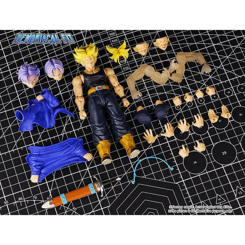 Action Figure Demoniacal Fit Trunks 3.0 Anime Tomorrow'S Son - Liberate The Future Model Doll Collectible Statue Decoration Toy