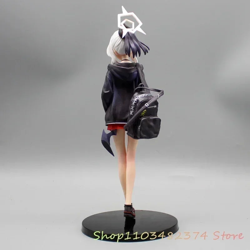 26cm Games Toys Blue Archive Kayoko Figure Hooded Sweatshirt Kayoko Onikata Figure Beautiful Girl Figurine Anime PVC Toys Gifts