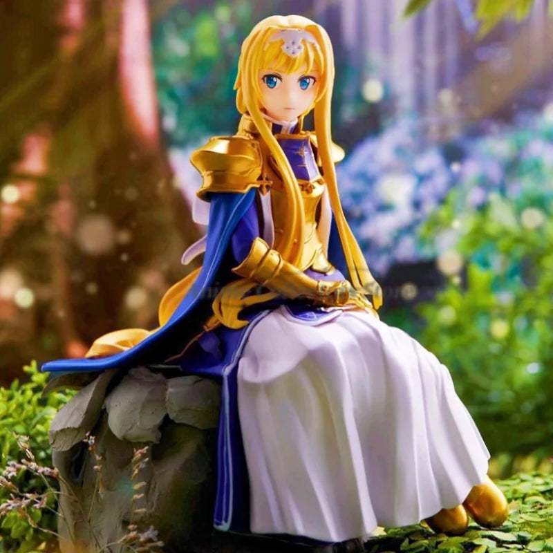In Stock Original  Furyu Sword Art Online Alicization Alice Asuna Konno Yuuki Anime Action Figure Toys Model Ornaments
