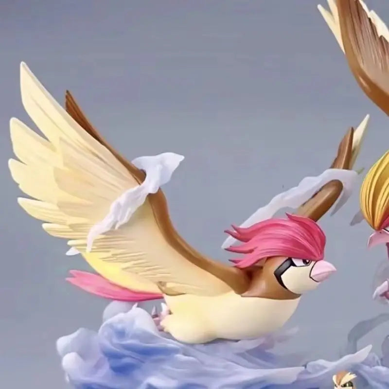 In Stock 1/20 Pidgeot Pidgey Anime Figures Pidgeotto Figurine Pvc Statue Collection Room Decoration Model Custom Toys Gifts