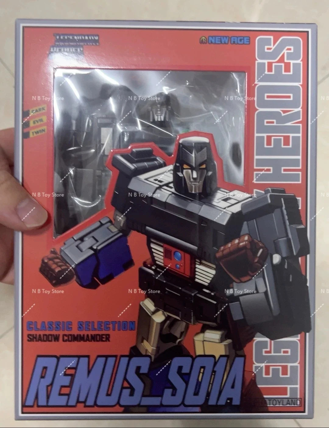 Original Newage Na S-01A S01A MSI Version Black Wei Gun Wei with SS86 Limited Version Transformation Toys Gifts for Children
