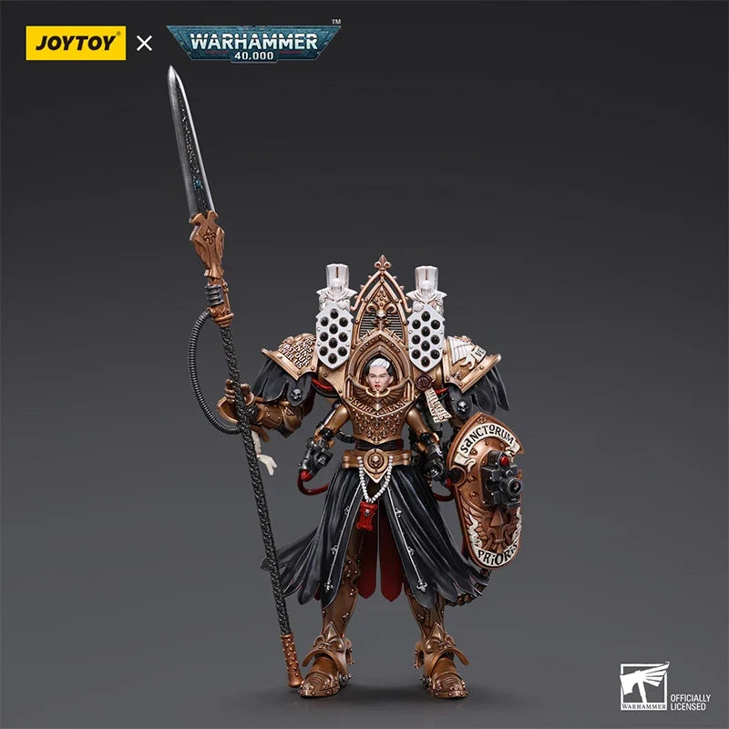 【Pre-Sell】 JOYTOY Dark Source Warhammer 40k Adepta Sororitas Abbess Sanctorum Morvenn Vahl 1:18 Movable Soldier Model