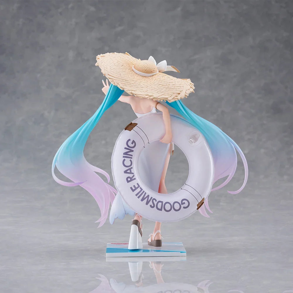 100% Original in Stock FuRyu Tenitol Vocaloid Hatsune Miku Racing Miku 2024 Tropical Ver. Anime Figure Action Figure Collection