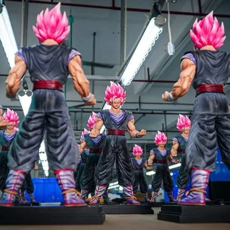 JT Studio Dragon Ball SSJ4 Gogeta Figure 30cm PVC High-Detail Anime Fusion SSJ Statue Collectible Son Goku Action Model boy Gift