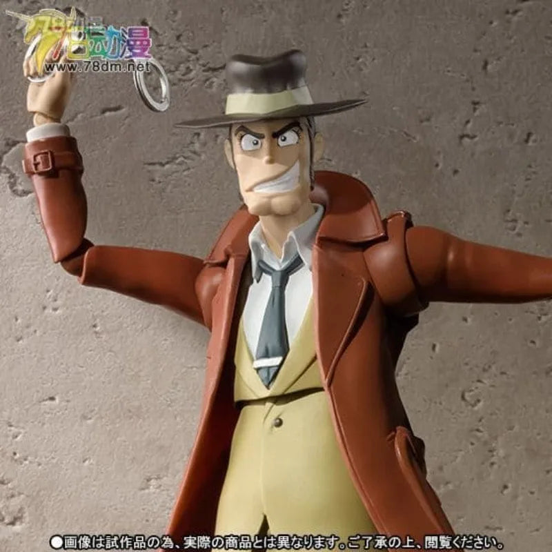 BANDAI Genuine S. H. Figuarts Series Lupin III Series Dimension Daijie and Qian Xingyi Movable Finished Product Model, Old Model