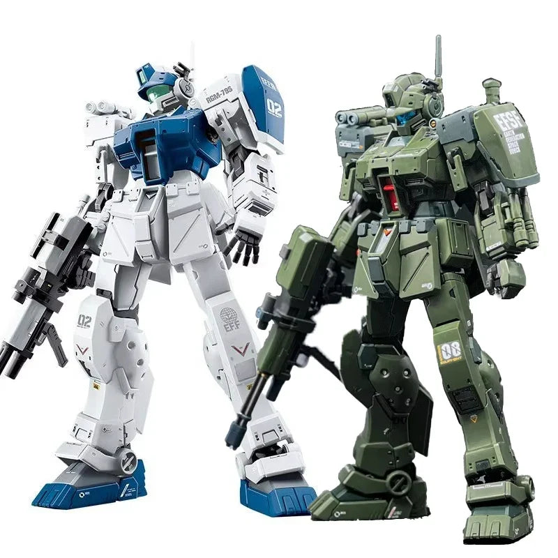 XFS HG 1/144 RGM-79S GM Spartan Cold Districts DIY Type Jimsbada Assembly Model Kit Action Figures Robot Plastic Model Toy Gift