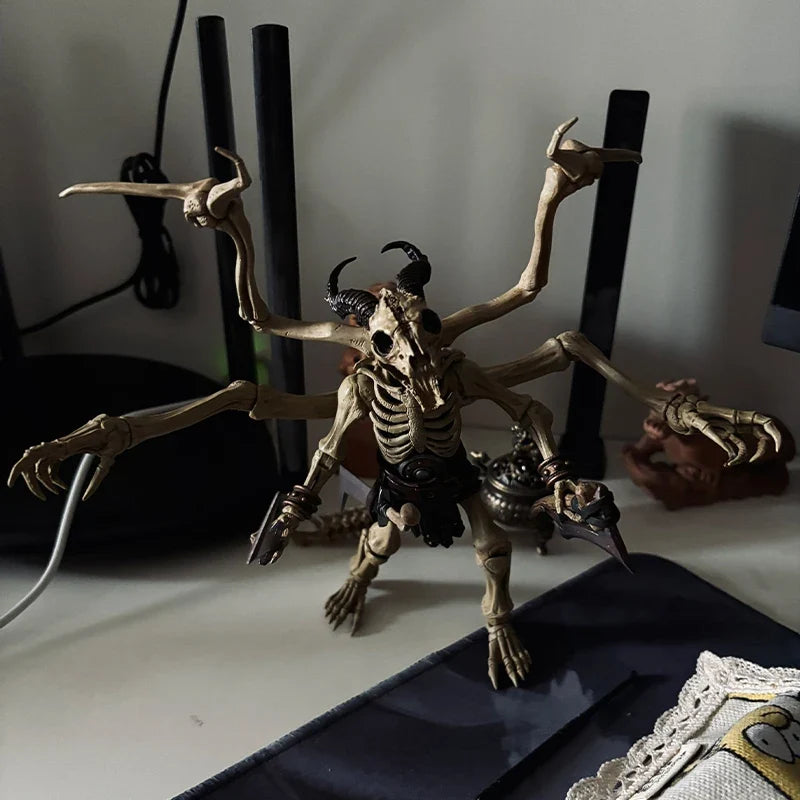 Genuine Four Horsemen Studio Mythic Legions Necronominus Series Undead Army Turpiculi Skeleton Beast  Action Figure Custom Model